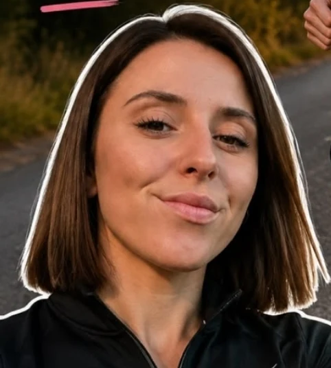 Położna Aneta podczas pracy
